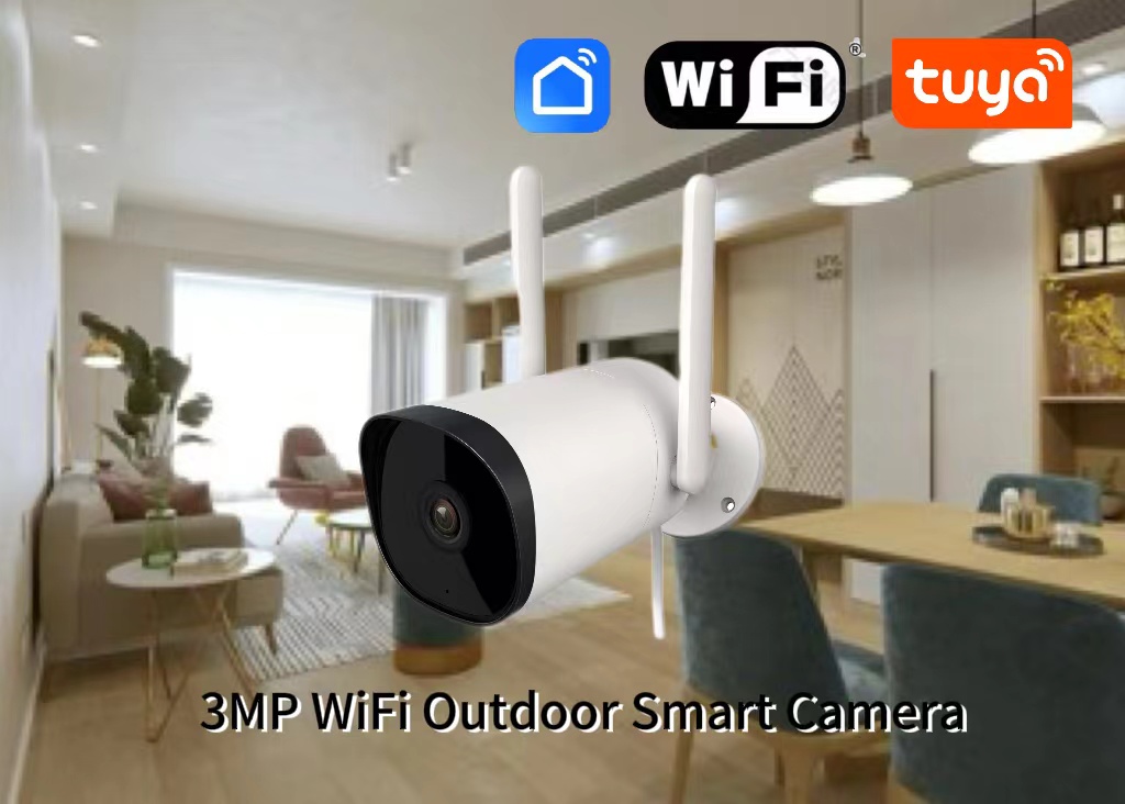 H01 3MP  WiFi IP Camera Outdoor Smart Automatic